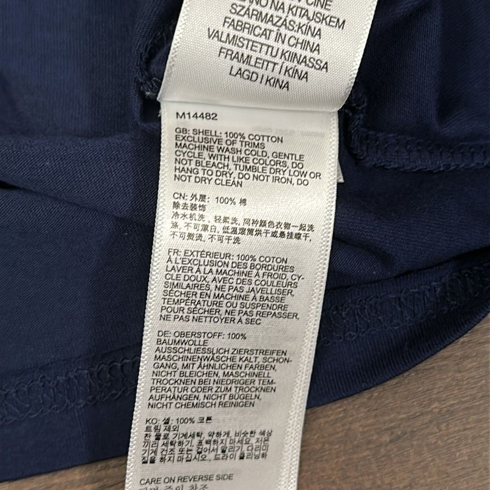 NWT Women’s Marmot Boxy Tee - Navy Blue Size Small - Picture 6 of 7